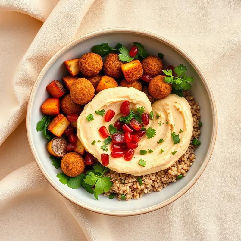 Bowl falafel deluxe
