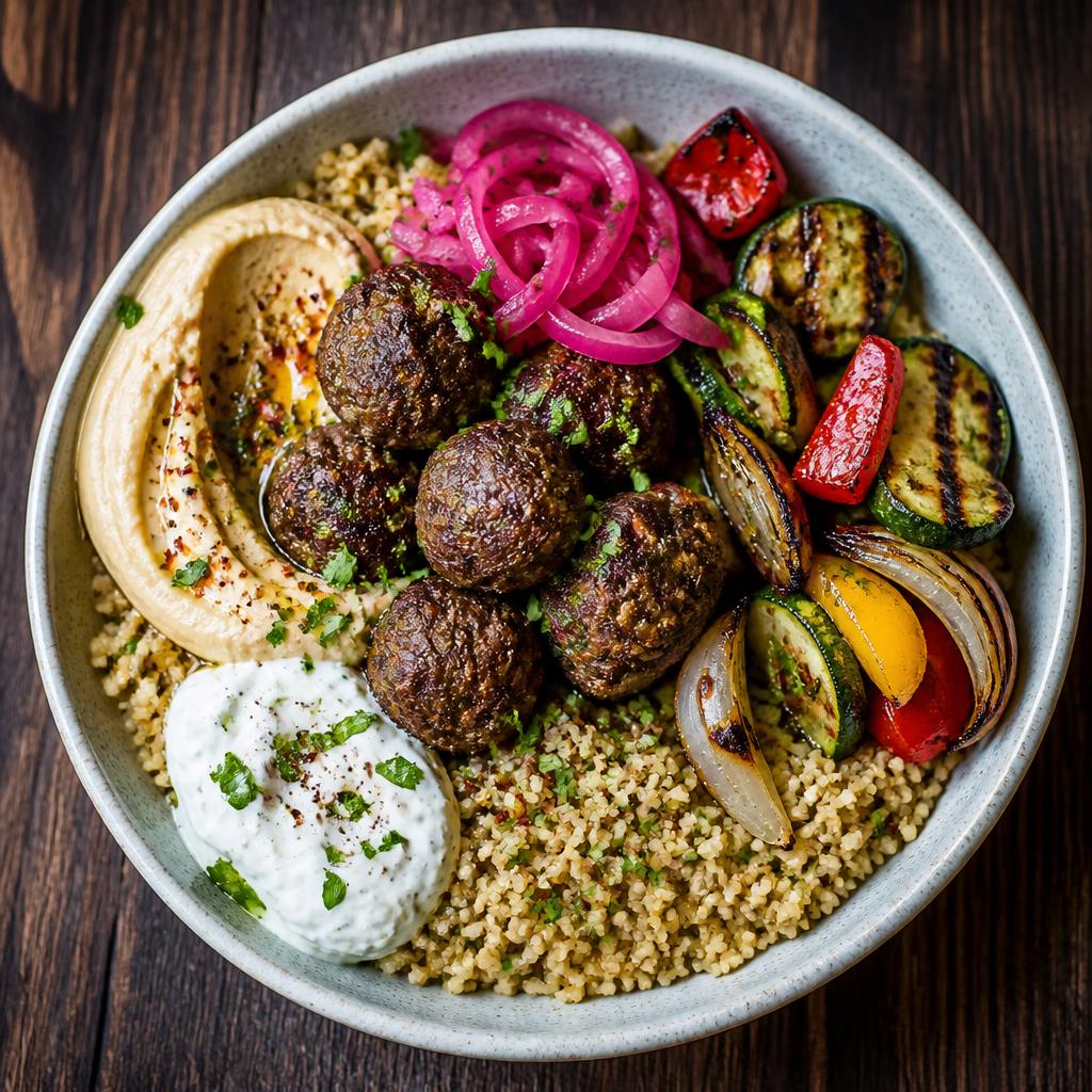 Bowl kefta méditerranéen